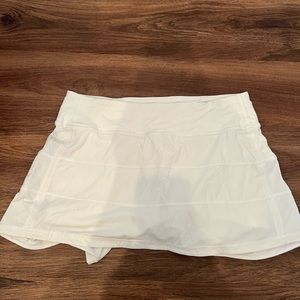 White Lululemon Skirt